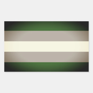 Greyromantic Pride Rectangular Sticker