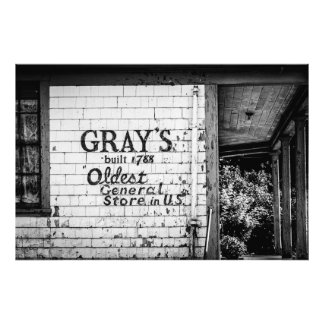 Grey's General Store Photo Print
