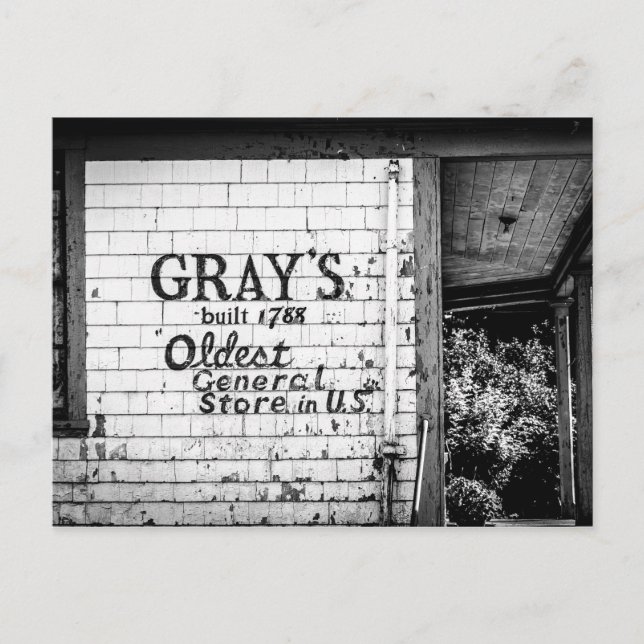 Grey's General Store Postcard (Front)