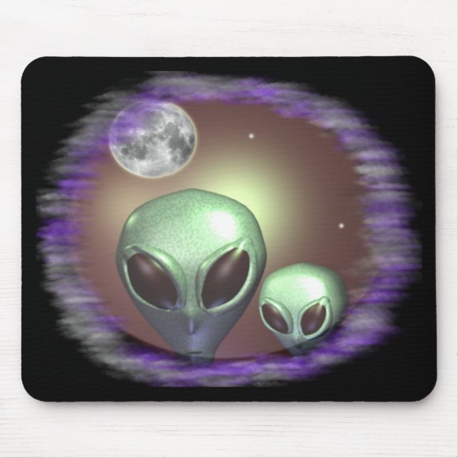 Greys in the night mouse pad (Front)