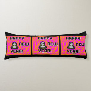 Greys New Year Wishes Body Pillow