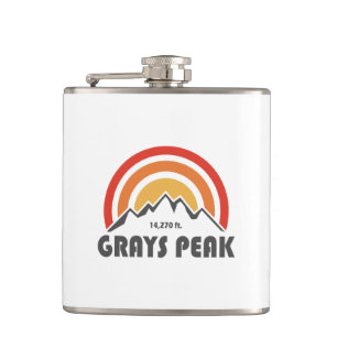 Greys Peak Hip Flask