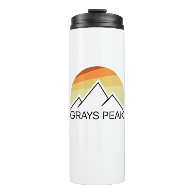 Greys Peak Retro Thermal Tumbler (Front)