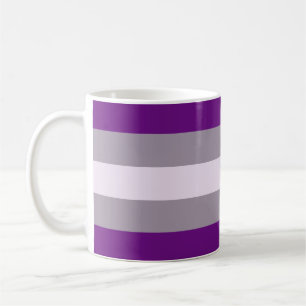 Greysexual Pride Flag Coffee Mug