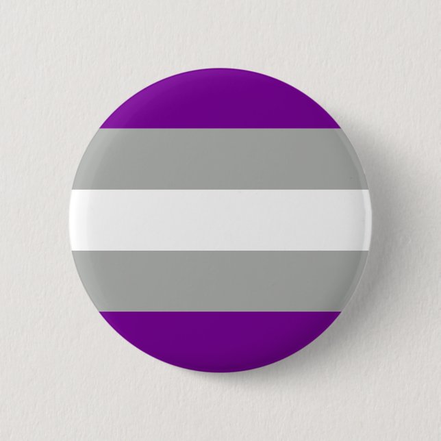 Greysexual Pride Flag LGBT Pride 6 Cm Round Badge (Front)