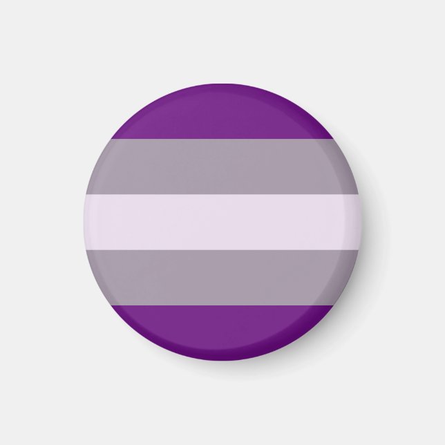 Greysexual Pride Flag Magnet (Front)