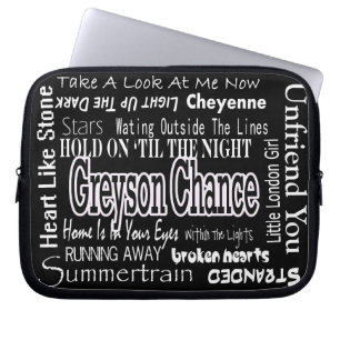 Greyson Chance Laptop Case