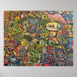 GRFAFITTI-MY WORLD POSTER