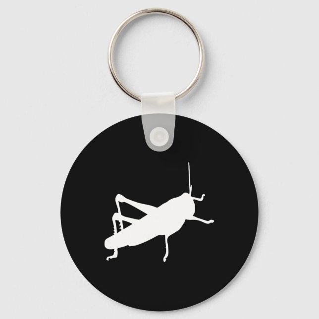 Grhopper Cricket - Insect Bug Cute Funny  Key Ring (Front)