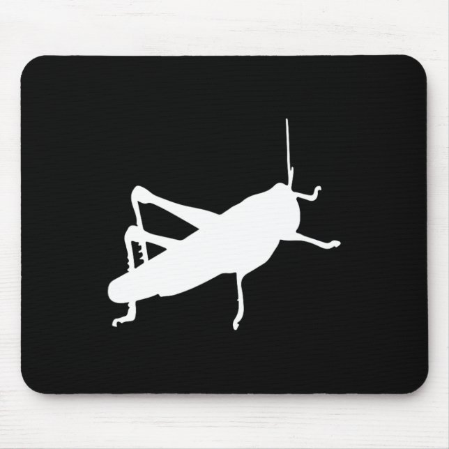 Grhopper Cricket - Insect Bug Cute Funny  Mouse Pad (Front)