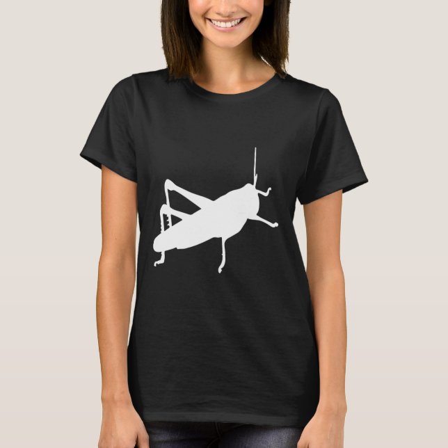 Grhopper Cricket - Insect Bug Cute Funny  T-Shirt (Front)