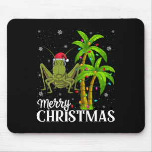 Grhopper Lovers Men Women Christmas Tree Lights Be Mouse Pad