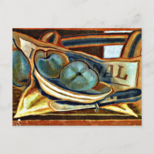 Gri - Apples, Still life art by Juan Gris Postcard