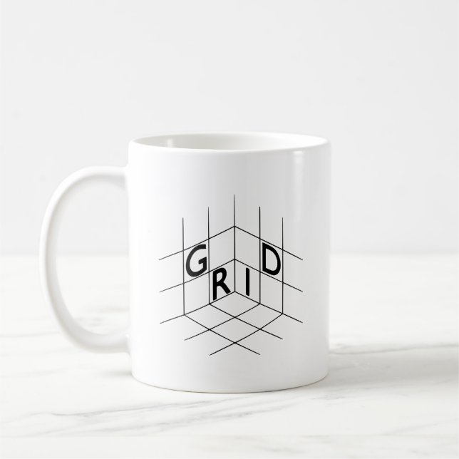 GRID Coffee Mug (Left)