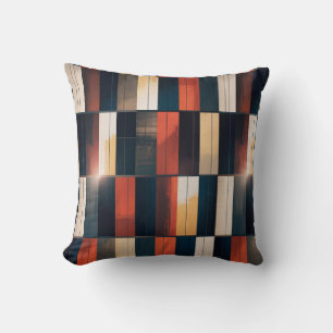 Grid Echo — Moody Geometric Cushion