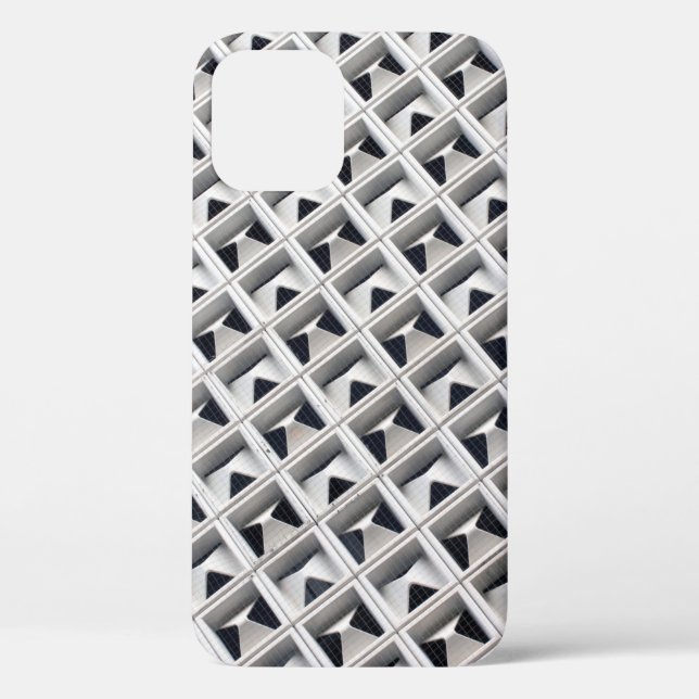 Grid grey board illustration Case-Mate iPhone case (Back)