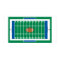 grid iron football field graphic