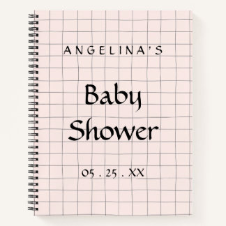 Grid line notebook