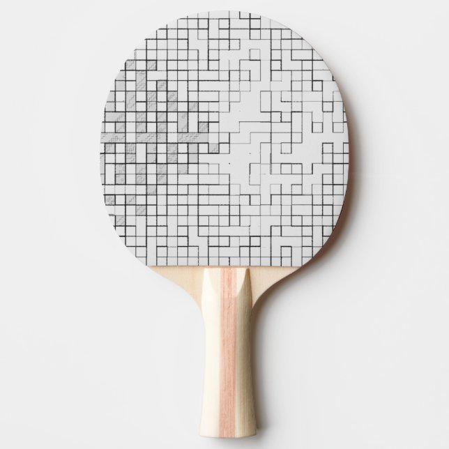 Grid Locked Ping Pong Paddle (Front)