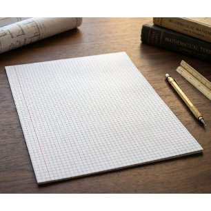 Grid Paper Background Mathematics Graph Sheet  Notepad