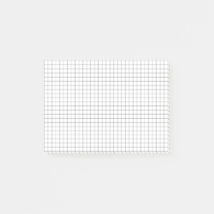Grid Paper Sticky Notes