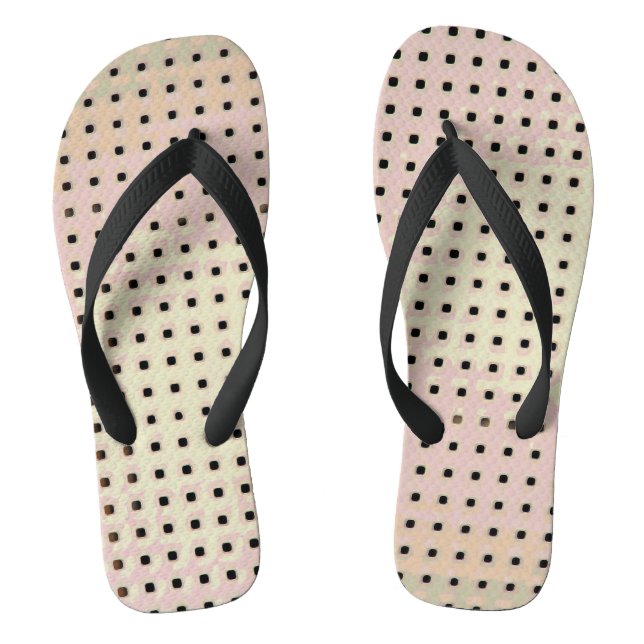 Grid Pattern from a Chair Thongs (Footbed)