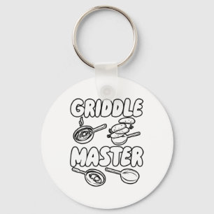 Griddle Master Funny Bbq Key Ring