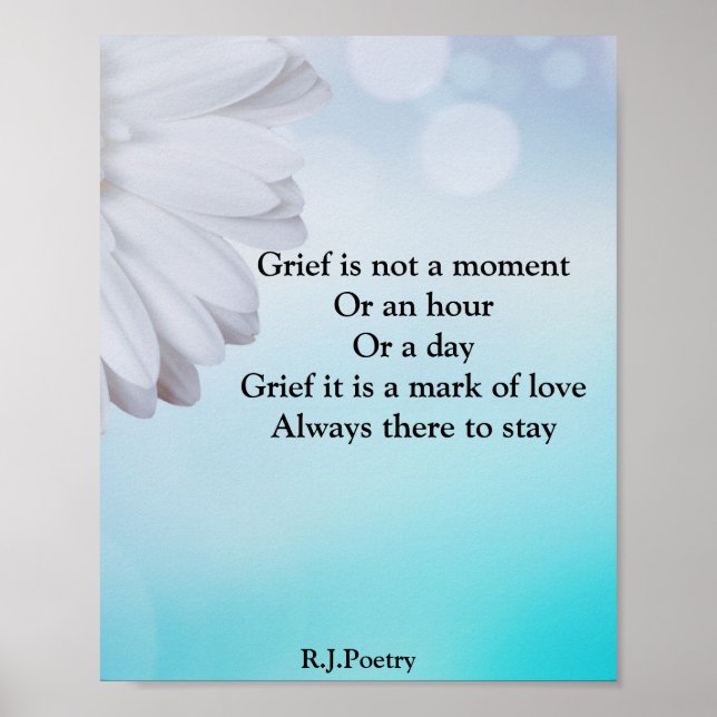 Grief Quotation print (Front)