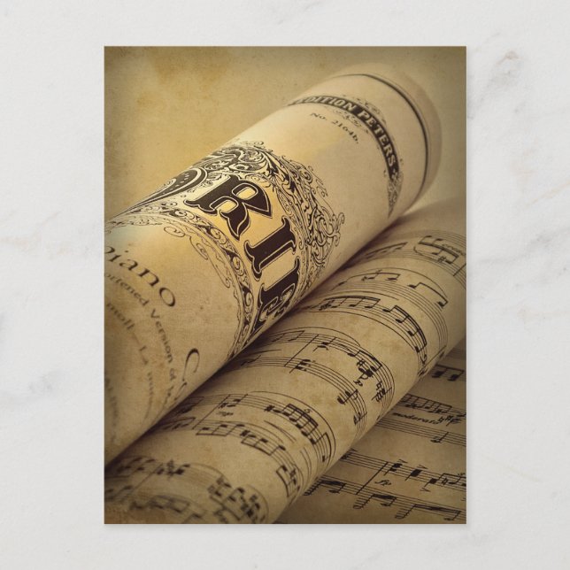 Grieg Piano Concerto Postcard (Front)