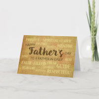 Grieving Father Religious Father's Day Qualities