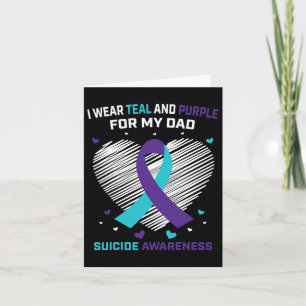 Grieving Gifts Loss Of Dad Suicide Awareness Preve Card