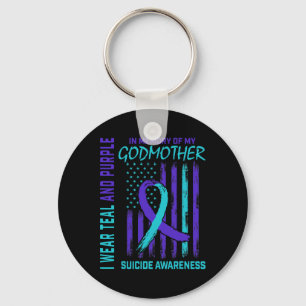 Grieving Gifts Loss Of Godmother Suicide Awareness Key Ring