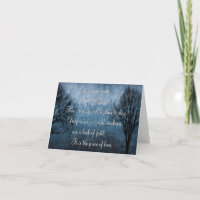 Grieving Loss of a Loved One Greeting Card