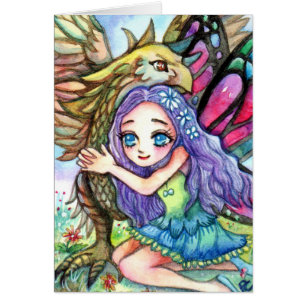 Griffin and Fairy