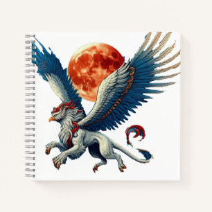 Griffin and Moon Notebook