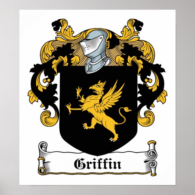 Griffin Family Crest Poster (Front)