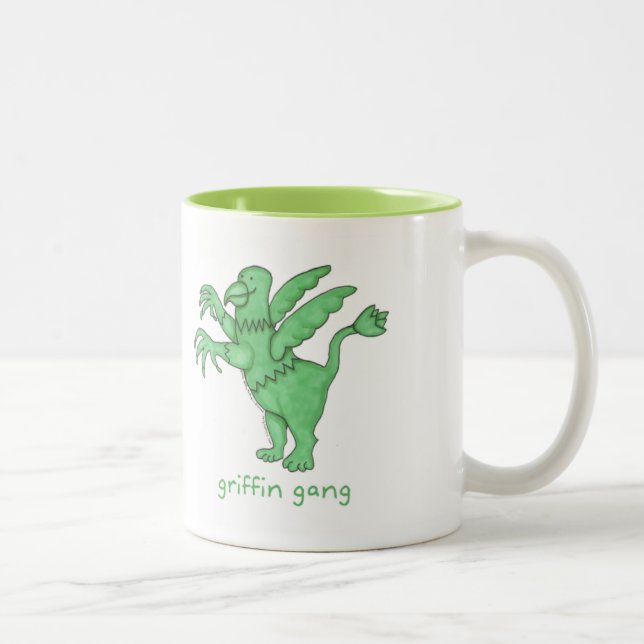 Griffin Gang Two-Tone Coffee Mug (Right)