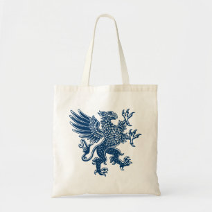 Griffin - Indigo Blue Style Tote Bag