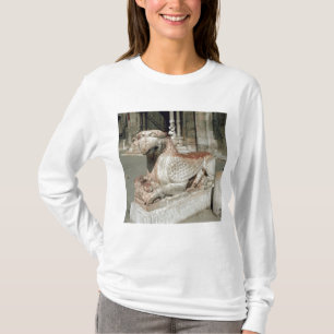 Griffin lying on a plinth, mid 13th century T-Shirt