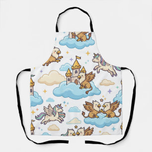 Griffin Pegasus Mythical Apron