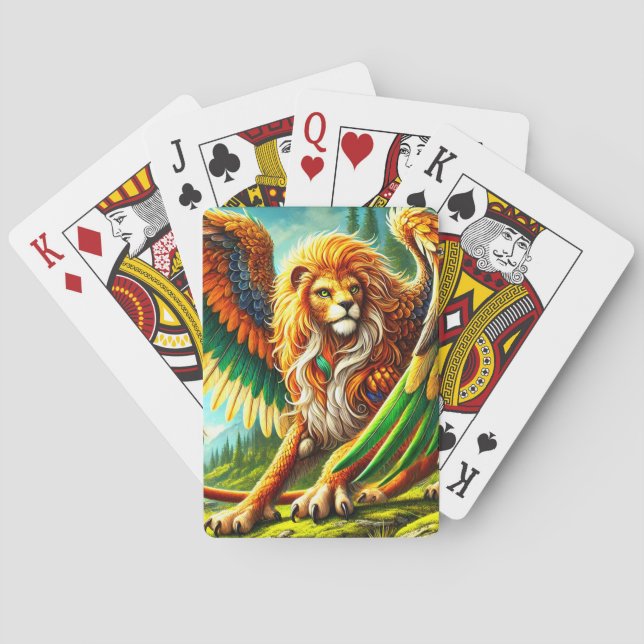 Griffin Playing Cards (Back)