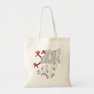 Griffin Rampant Argent Tote Bag