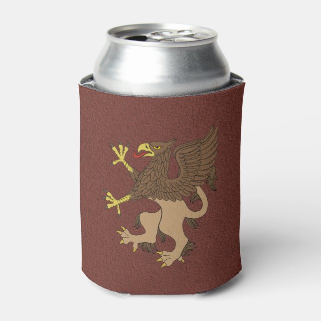 Griffin Rampant Can Cooler (Can Front)