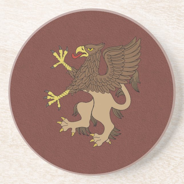 Griffin Rampant Coaster (Front)