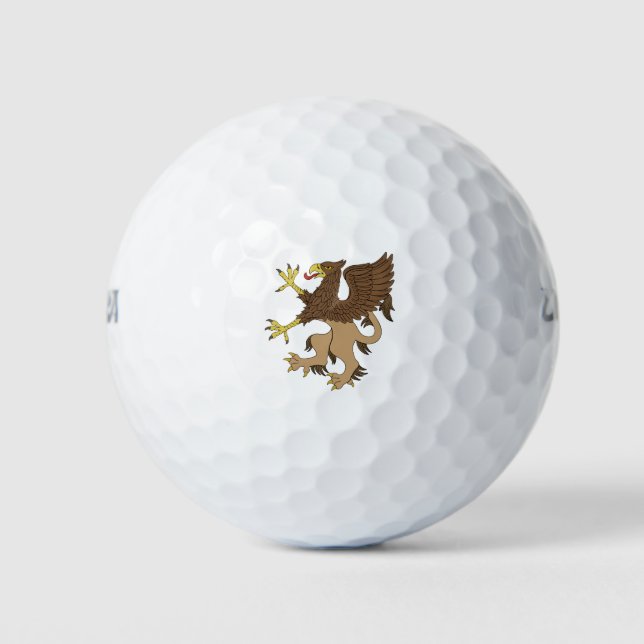 Griffin Rampant Golf Balls (Front)
