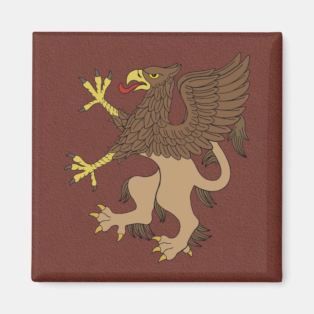 Griffin Rampant Magnet (Front)