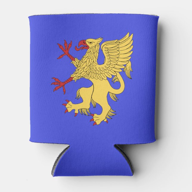 Griffin Rampant Or Can Cooler (Front)
