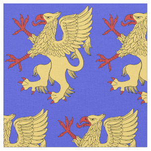 Griffin Rampant Or Fabric