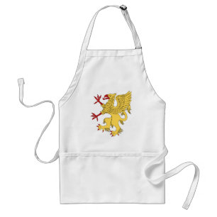 Griffin Rampant Or Standard Apron