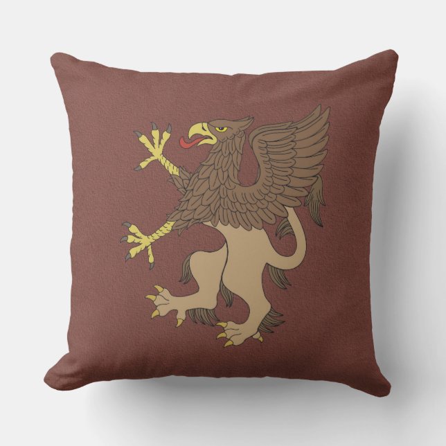 Griffin Rampant Outdoor Cushion (Front)